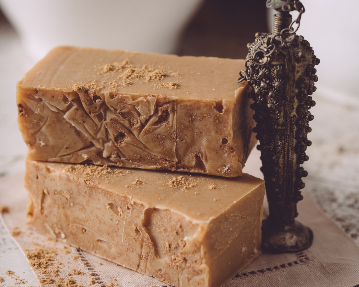 Sweet Harvest Farms Organic Frankincense Handmade Soap With Flaxseeds Exfoliant - Everetts Place Boutique - 
