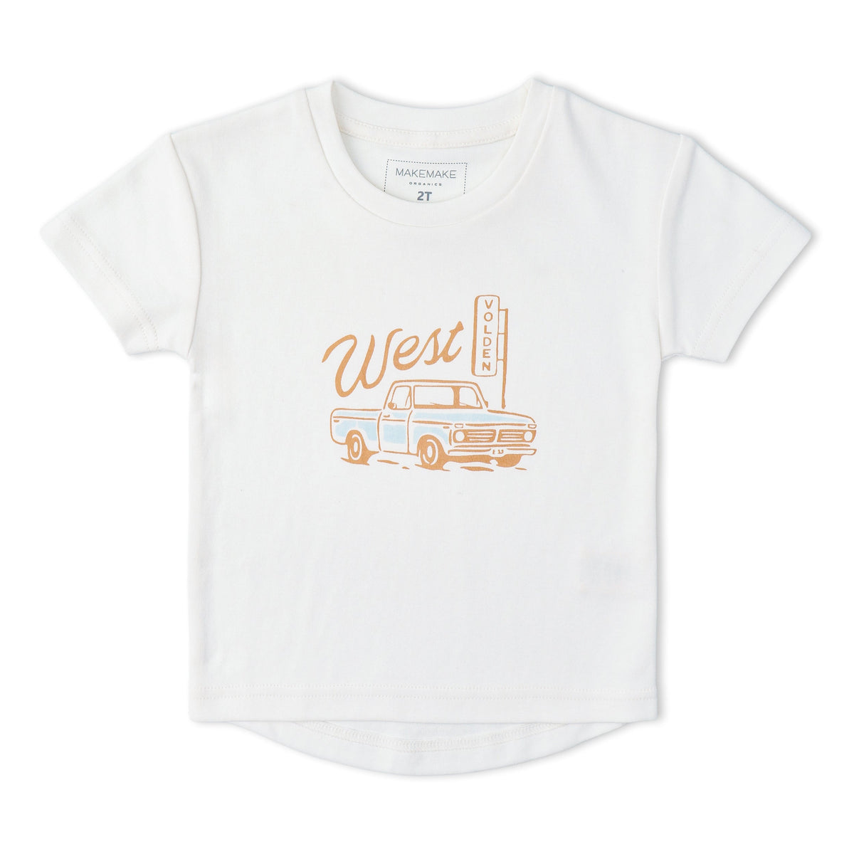 Makemake Organics Organic Graphic Tee & Shorts Set - Wild West