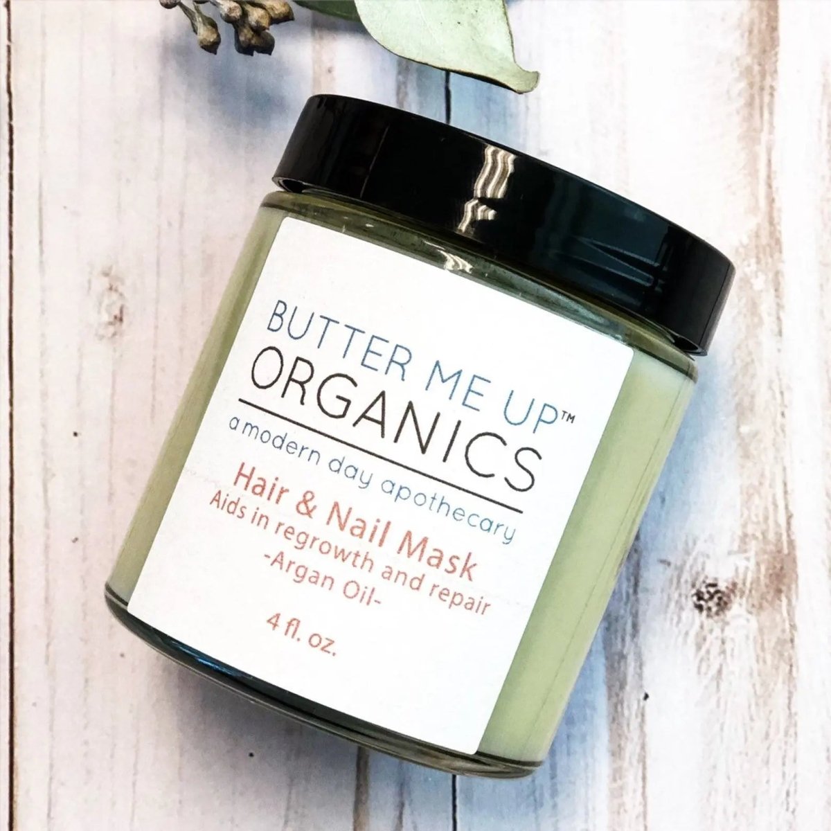 Organic Hair and Nail Mask with Shea Butter and Hemp Seed Oil for Healthy Growth - Everetts Place