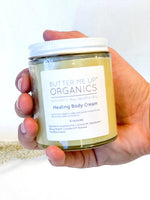 Butter Me Up Organics Organic Healing Body Cream with Deep Moisturizing Formula for Winter Skin - 