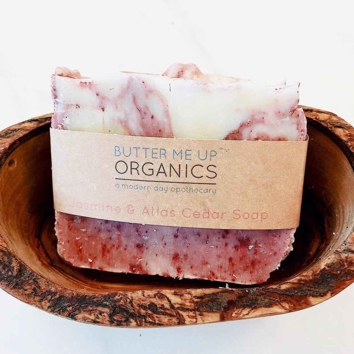 Organic Jasmine Atlas Cedar Soap with Essential Oils for Luxurious Bathing - Everetts Place