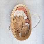 LUCY LUE ORGANICS Organic Kimono Top + Bottom Set | Wheat - Everetts Place Boutique - 