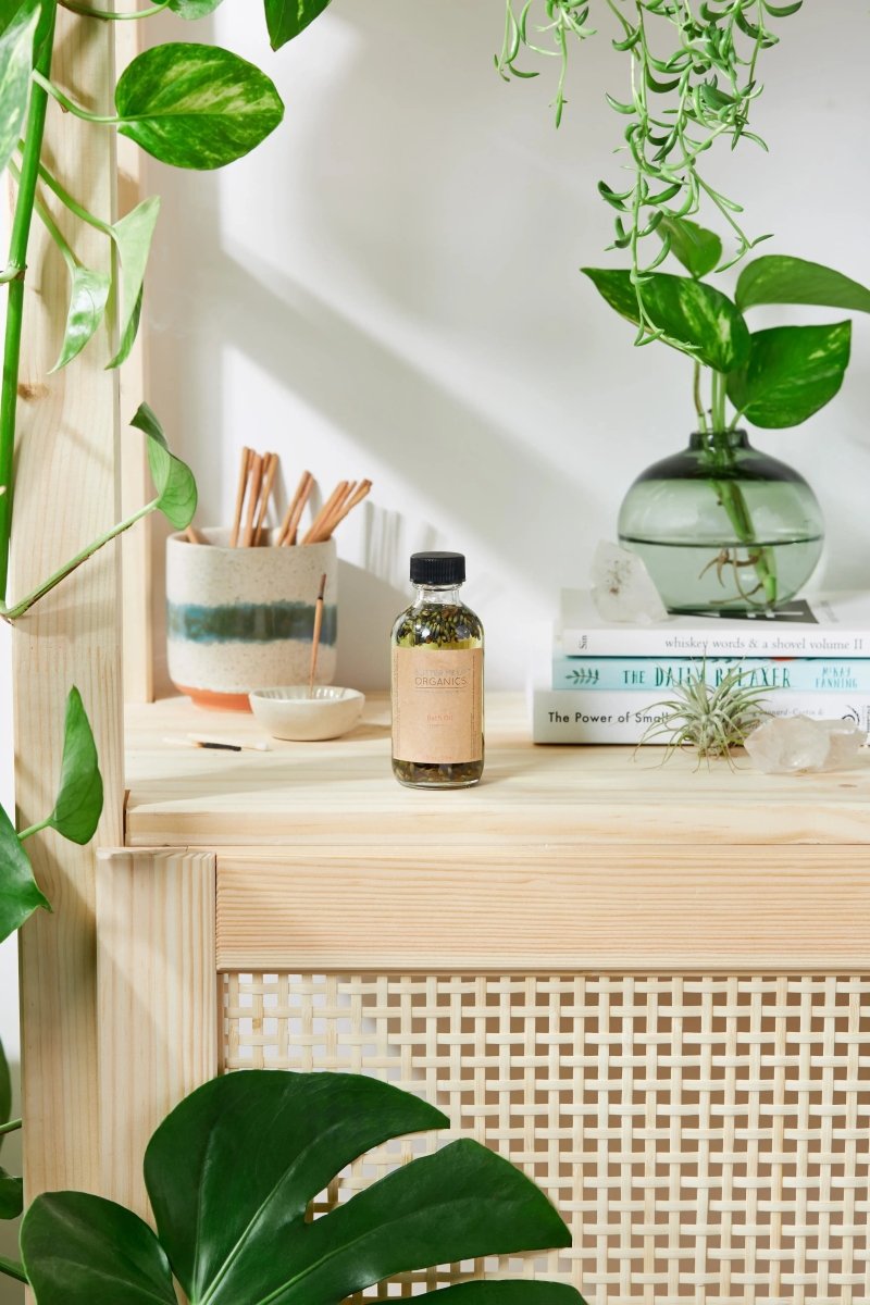 Organic Lavender Bath Oil for Healing and Relaxation for Stress Relief - Everetts Place