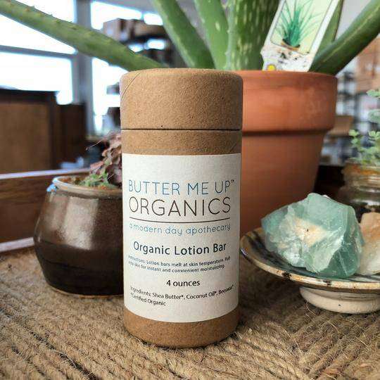 Organic Lotion Bar Shea Butter and Coconut Oil - Everetts Place: Online Boutique - Bath & Beauty