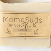 MamaSuds Organic No 12 Bar Soap with Moisturizing Formula for Luxurious Hand Cleaning - 