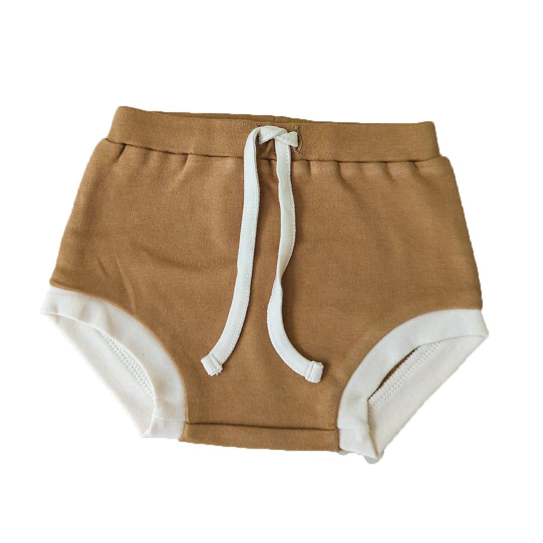 LUCY LUE ORGANICS organic retro bloomers | caramel - Everetts Place Boutique - 