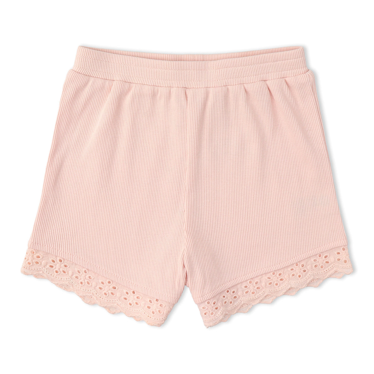 Makemake Organics Organic Ruffle Top & Shorts Set - Blush