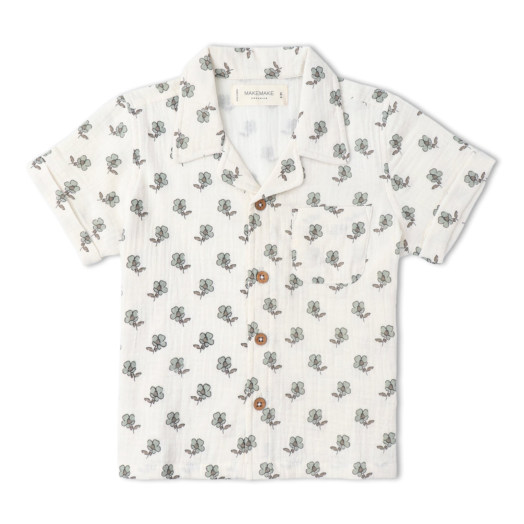 Makemake Organics Organic Shirt & Shorts Set - Poppy