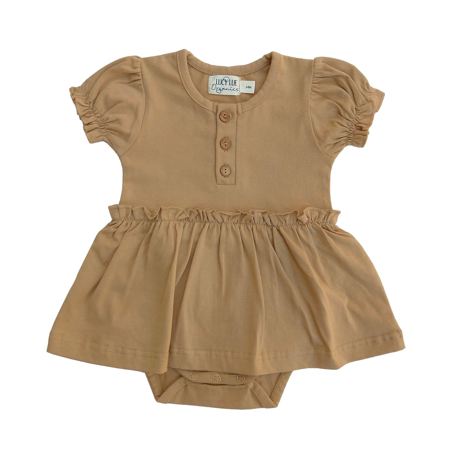 LUCY LUE ORGANICS organic skirted bodysuitEveretts Place
