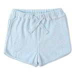 Makemake Organics Organic Sleeveless Tee & Shorts Set - Light Blue