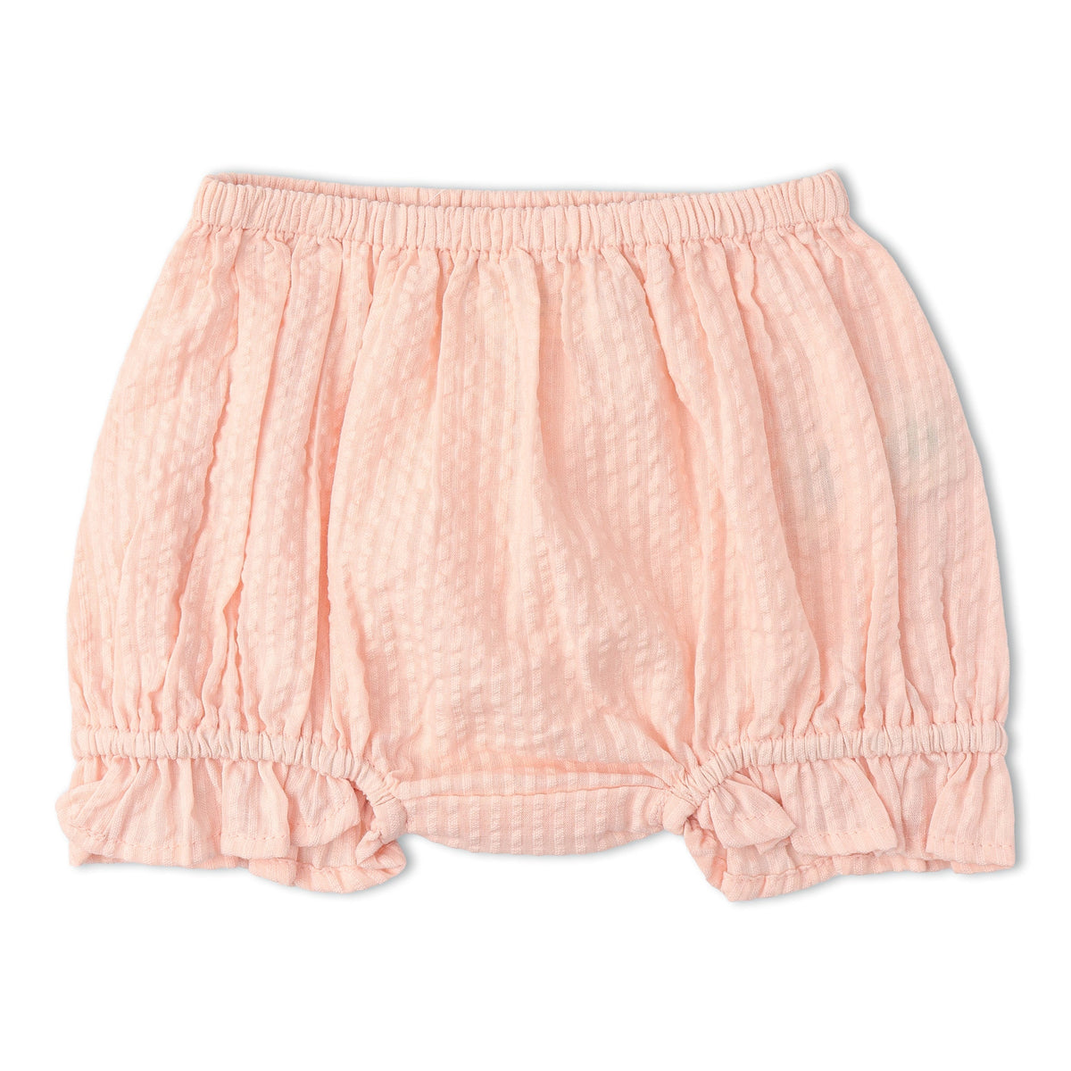 Makemake Organics Organic Smocked Top And Bloomer Set - Blush