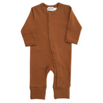 LUCY LUE ORGANICS Organic Snap Romper | Ginger - Everetts Place Boutique - 