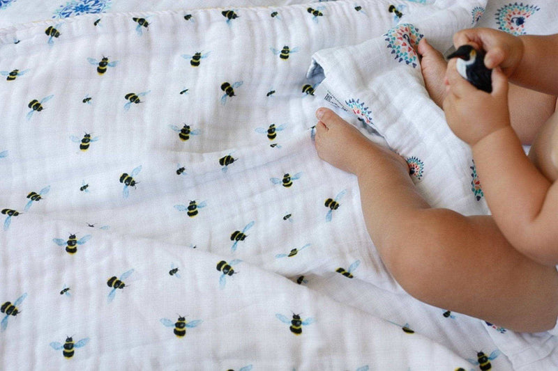 Organic Snug Blanket - Bees - Everetts Place: Online Boutique - Gifts