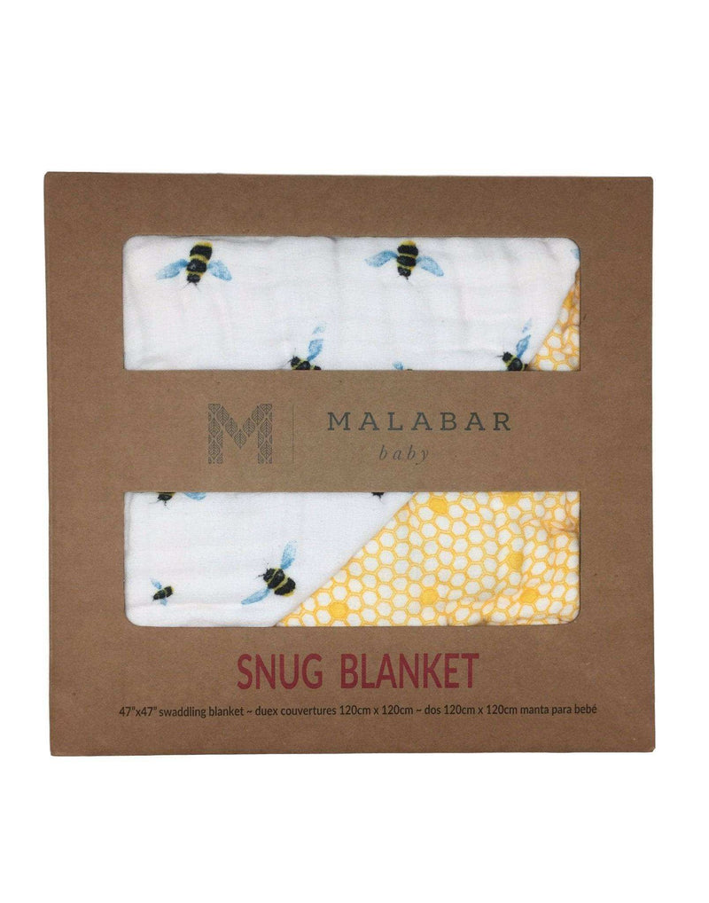 Organic Snug Blanket - Bees - Everetts Place: Online Boutique - Gifts