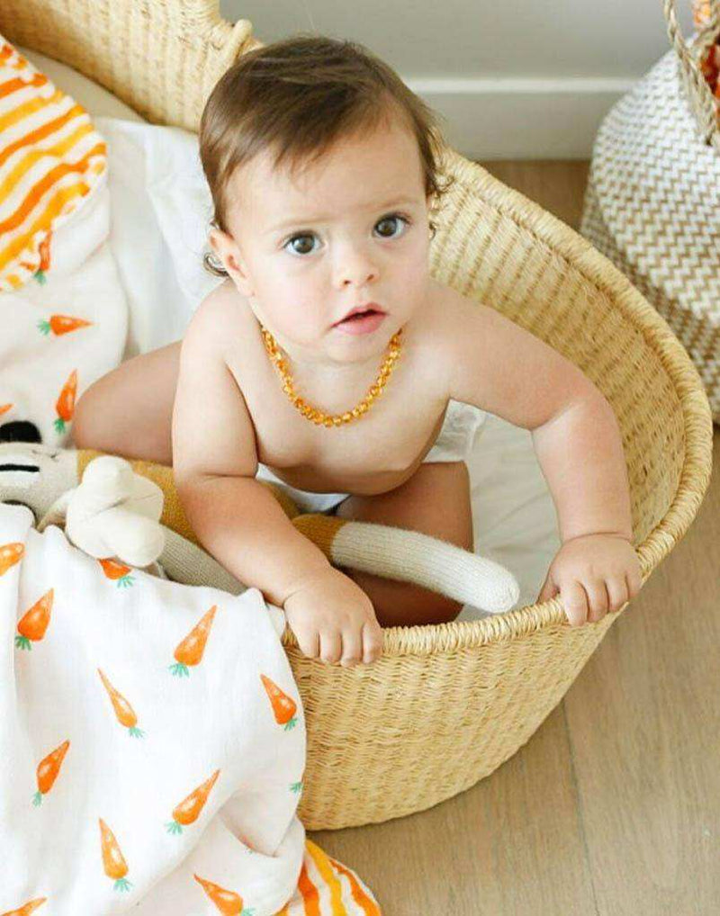 Organic Snug Blanket - Carrots - Everetts Place: Online Boutique - Gifts