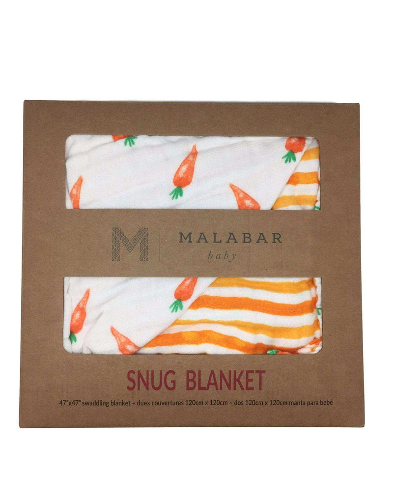 Organic Snug Blanket - Carrots - Everetts Place: Online Boutique - Gifts