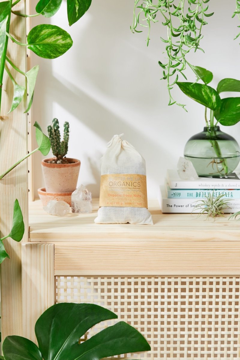 Butter Me Up Organics Organic Soap Nuts Laundry Detergent Alternative for Eco - Conscious Families - 