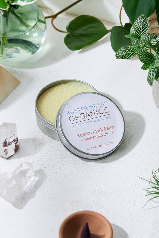 Organic Body Butter With Argan Oil For Stretch Mark Prevention Butter Me Up Organics