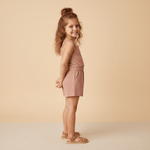 Makemake Organics Organic Tank Romper - Clay