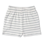 Makemake Organics Organic Tank Top & Shorts Set - Fog Stripes