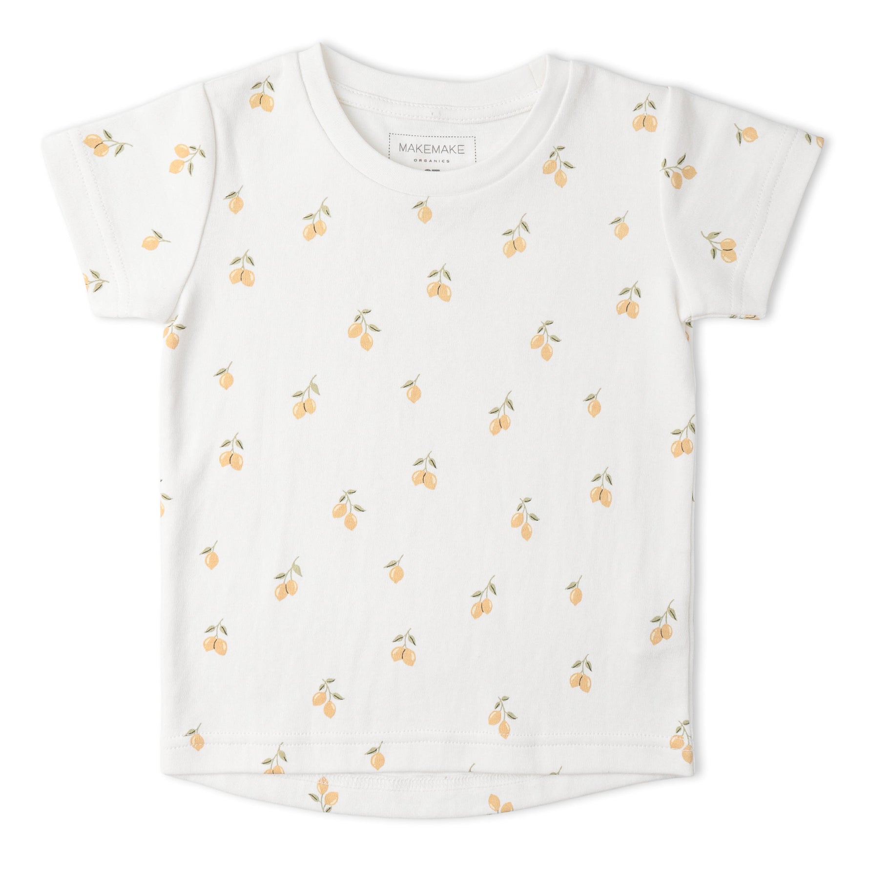 Makemake Organics Organic Tee & Shorts Set - Lemons