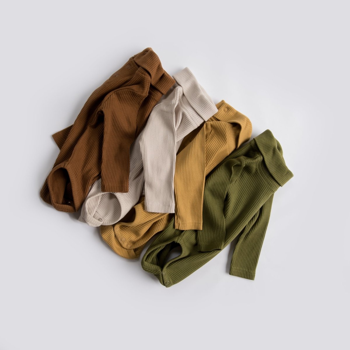 LUCY LUE ORGANICS organic turtleneck bodysuit baby + toddler - Everetts Place Boutique - 