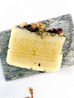 Butter Me Up Organics Organic Vegan Flower Garden Soap with Nourishing Ingredients for Self - Care - 