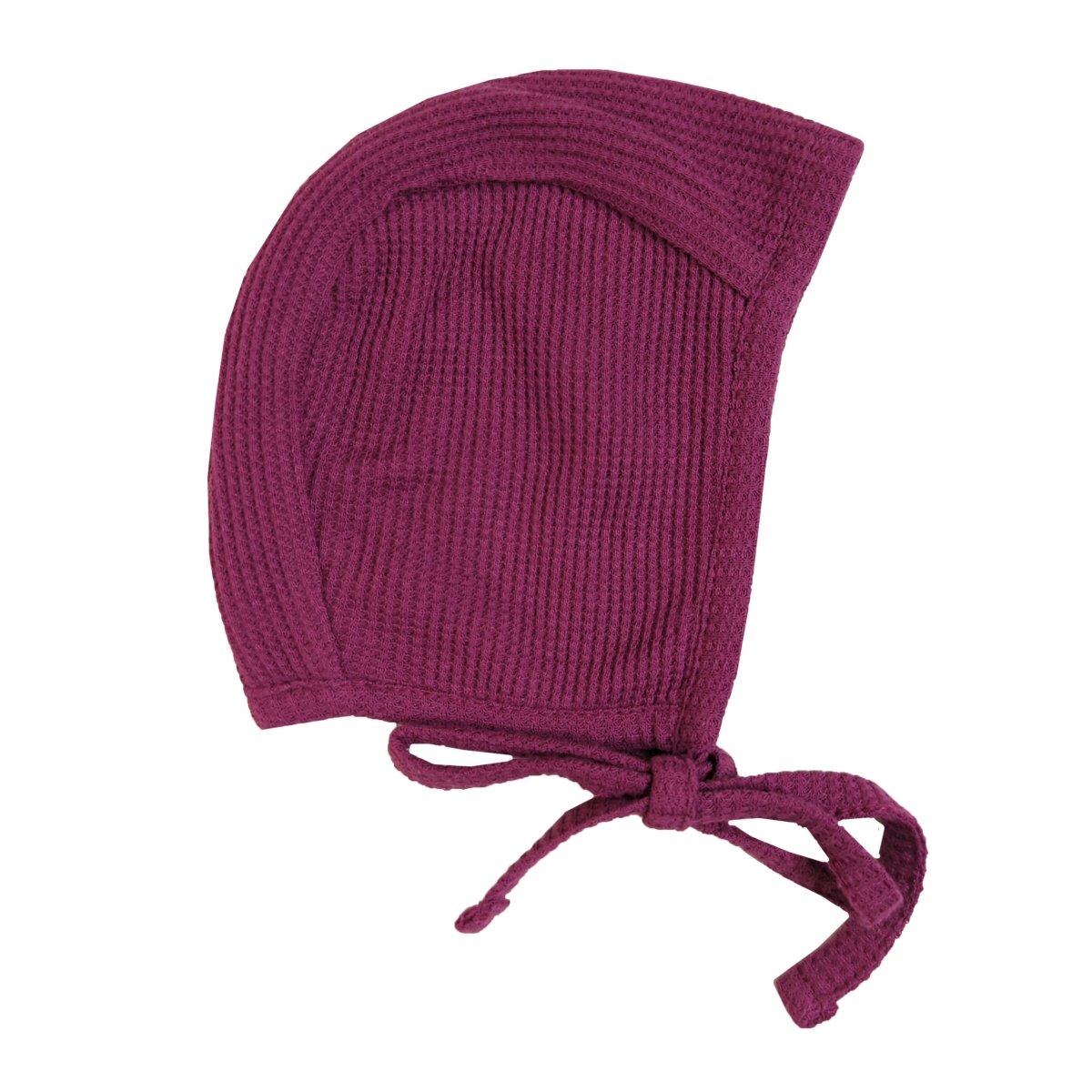 LUCY LUE ORGANICS Organic Waffle Bonnet | Berry - Everetts Place Boutique - 
