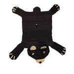 Finn + Emma Organic Wool Play Mat + Nursery Rug | Brown Bear - 