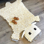 Finn + Emma Organic Wool Play Mat + Nursery Rug | Sheep - 