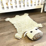 Finn + Emma Organic Wool Play Mat + Nursery Rug | Sheep - 