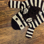 Finn + Emma Organic Wool Play Mat + Nursery Rug | Zebra - 