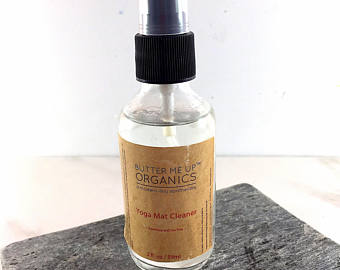 Organic Yoga Mat Cleaner Spray with Essential Oils for Eco-Friendly Yogis - Everetts Place