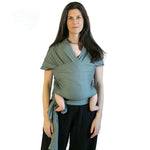 Modern Nursery organic cotton baby wrap, soft and natural for newborns.