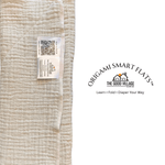 The Good Village Cloth Co. Origami Smart Flat – Evermoss - 