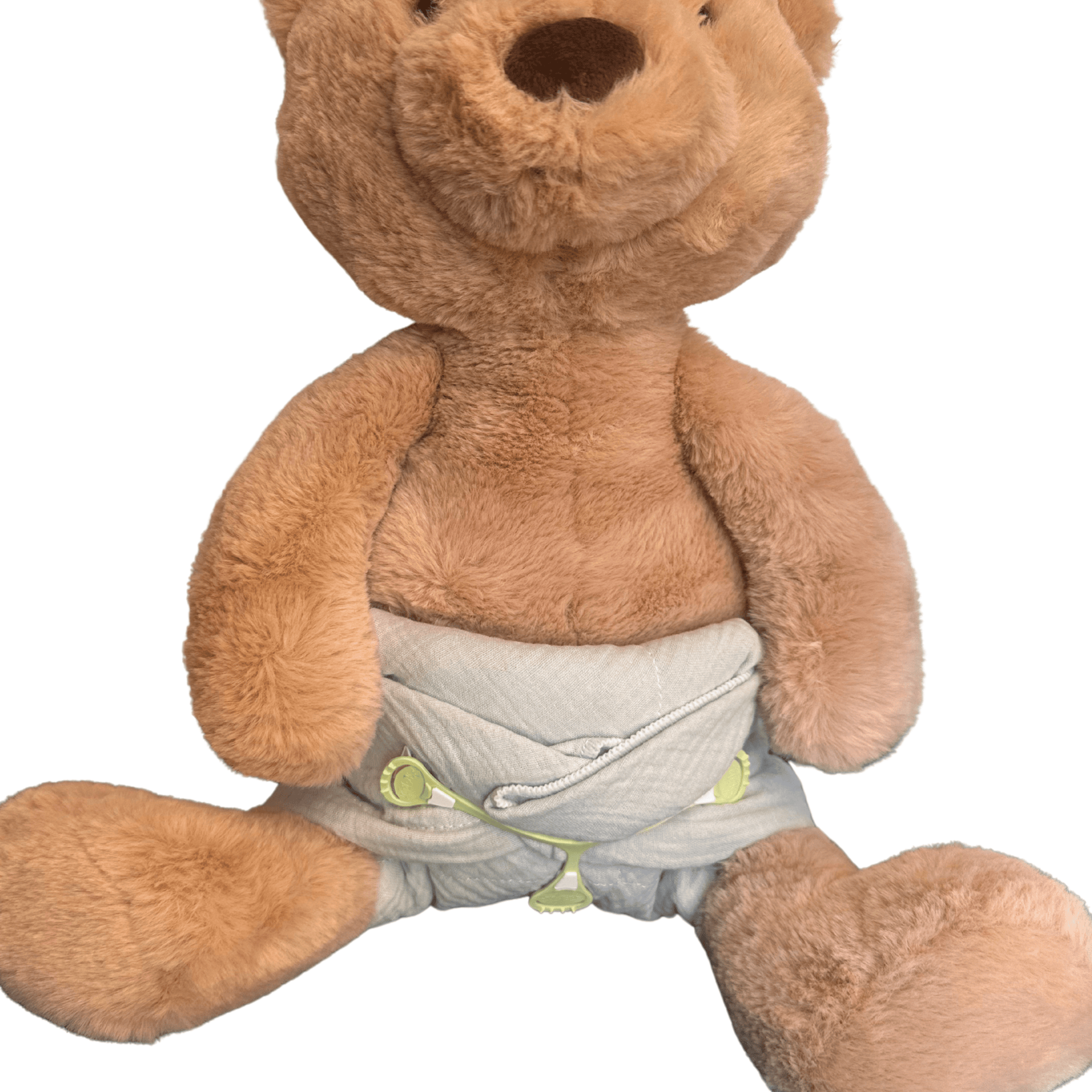 The Good Village Cloth Co. Origami Smart Flat – Evermoss - 