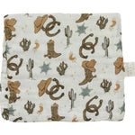 Mebie Baby Outlaw Cowboy Muslin Burp Cloth - 