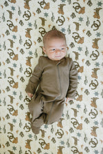 Mebie Baby Outlaw Cowboy Muslin Crib Sheet - 