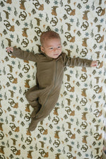 Mebie Baby Outlaw Cowboy Muslin Crib Sheet - 