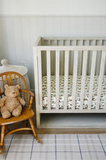 Mebie Baby Outlaw Cowboy Muslin Crib Sheet - 