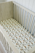 Mebie Baby Outlaw Cowboy Muslin Crib Sheet - 