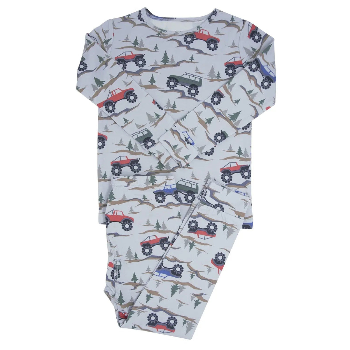 Sweet Bamboo Over the River Big Kid Pajama - 