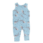 Sweet Bamboo Comfortable Summer Sleeveless Overall with Front Snap Closure for Kids - Apparel & Accessories > Clothing > Baby & Toddler Clothing > Baby One-Pieces Rompers