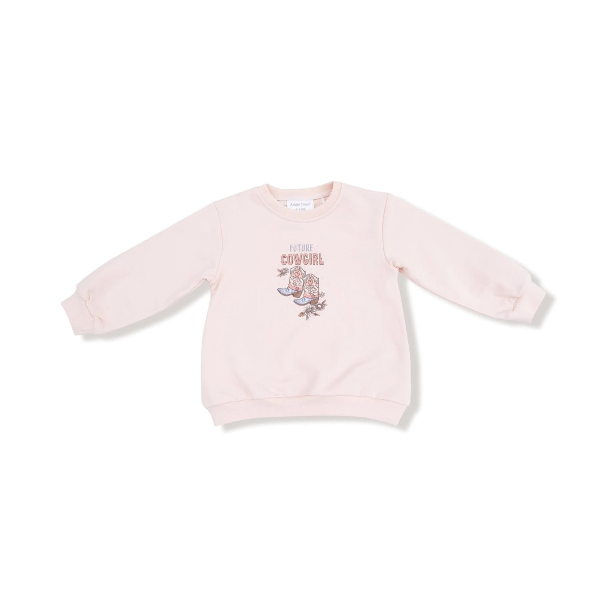 Angel Dear Oversize Sweatshirt and Baby Bell Set for Future Cowgirl - Everetts Place Boutique - 
