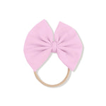 Angel Dear Oversized Bow Soft Headband For Baby By Angel Dear Adorable - Everetts Place Boutique - 