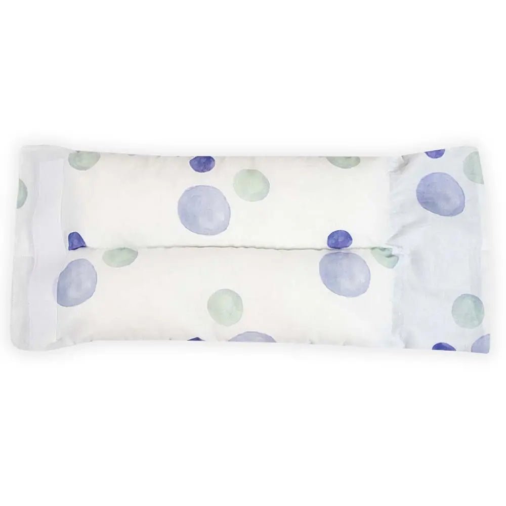 Oxford Light Blue Comfy Cradle Nursing Arm Pillow for New Moms - Everetts Place