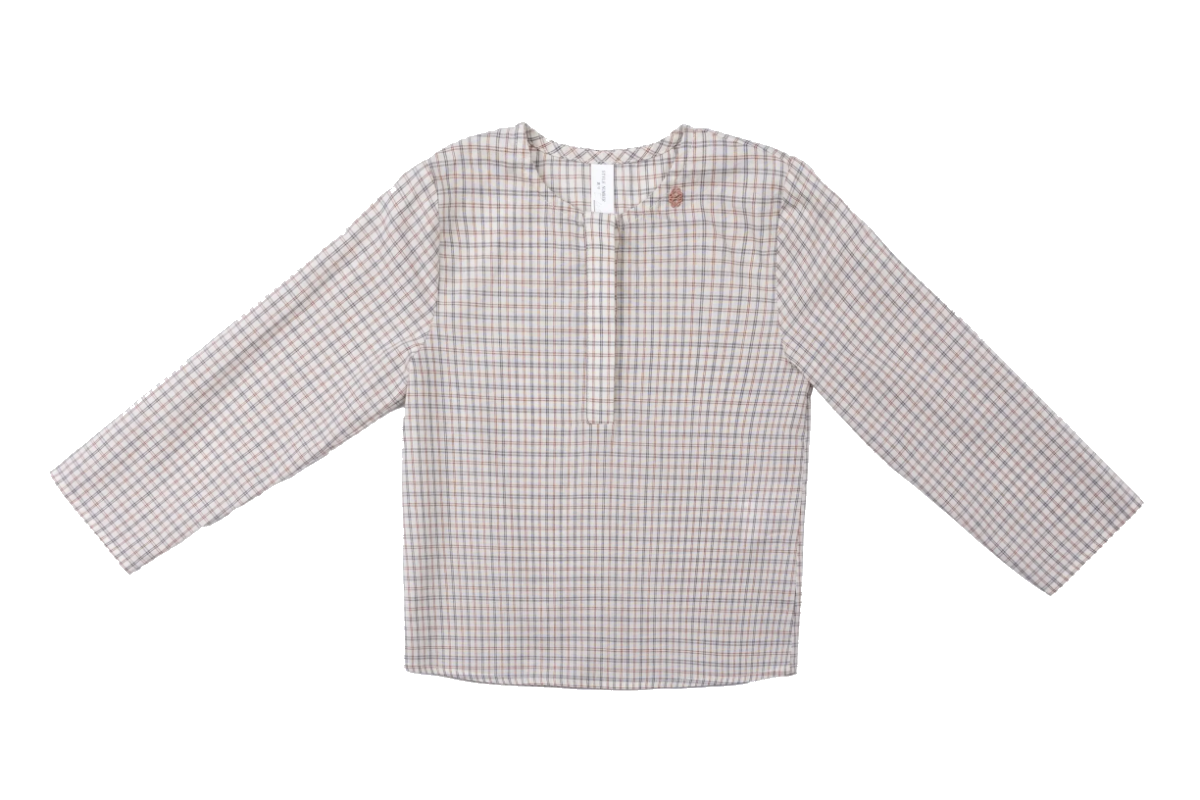 Oz Micro Plaid Shirt by Shop Cottier (view 1 of 6)