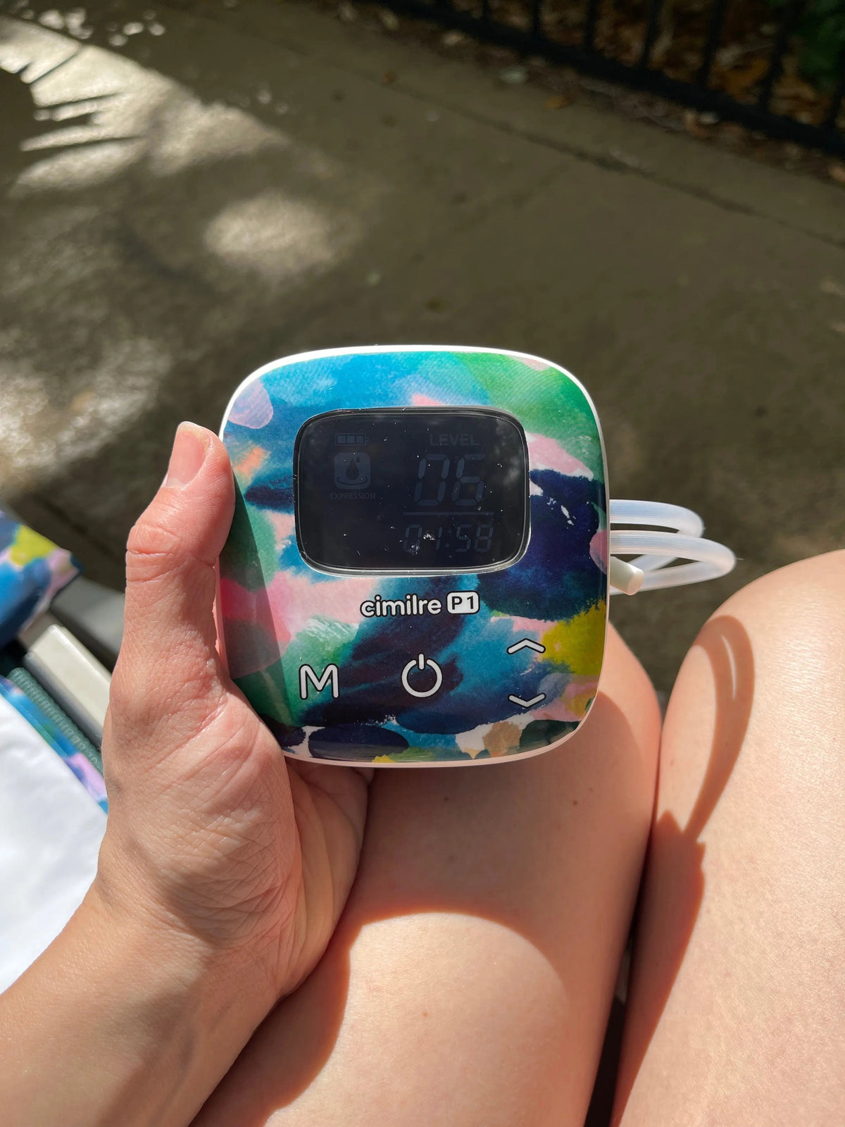 Cimilre Breast Pumps P1 Portable Double Electric and Rechargeable Breast Pump - 