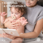 Comfy Cubs Pacifiers in Multicolor Neutral, 5 Pack - 