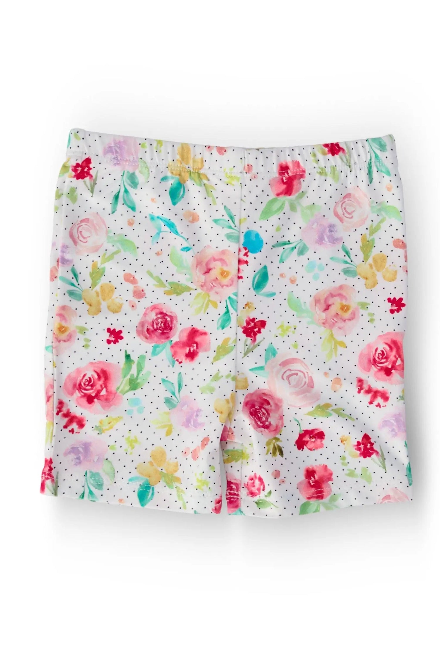 Painted Posies Twirl Shorts - Pink, Baby & Toddler Clothing, Pattern, Geraniums, Skirt | Everetts Place